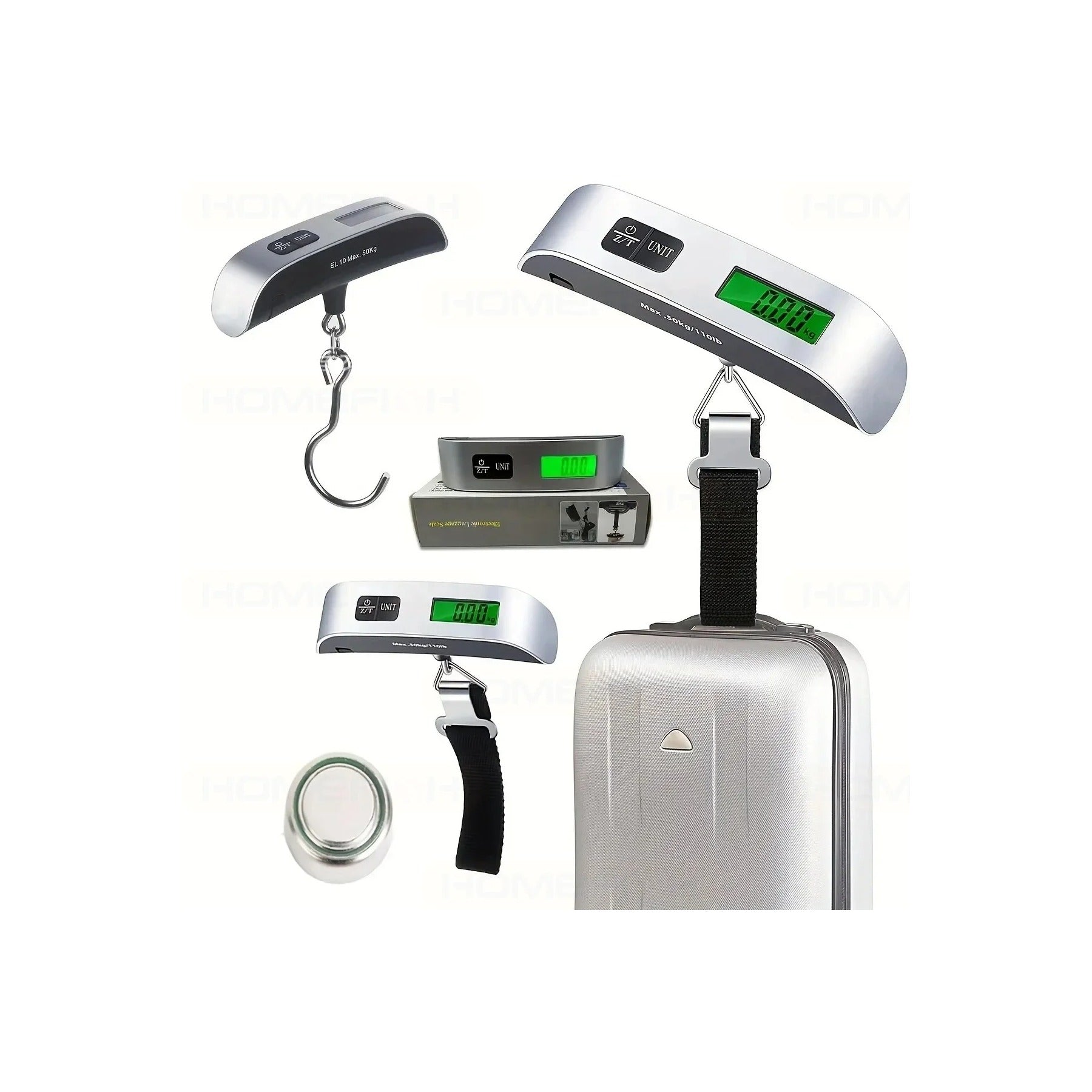 Portable digital scale