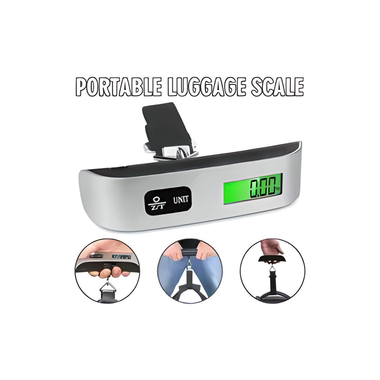 Portable digital scale